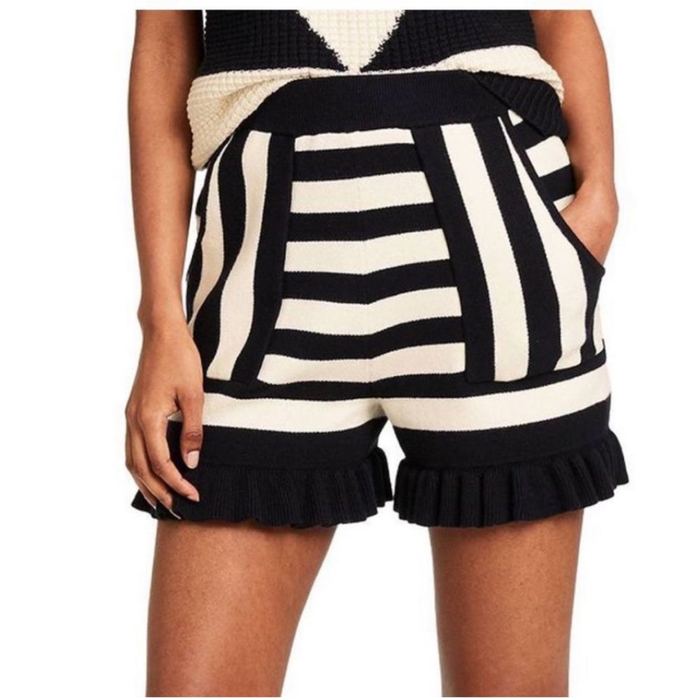 VICTOR GLEMAUD x Target Striped Knit Shorts Sz S